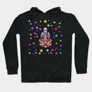 Buddha flower Hoodie